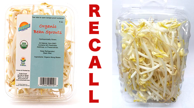 recalled bean sprouts