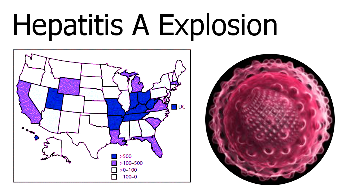 Hepatitis A explosion