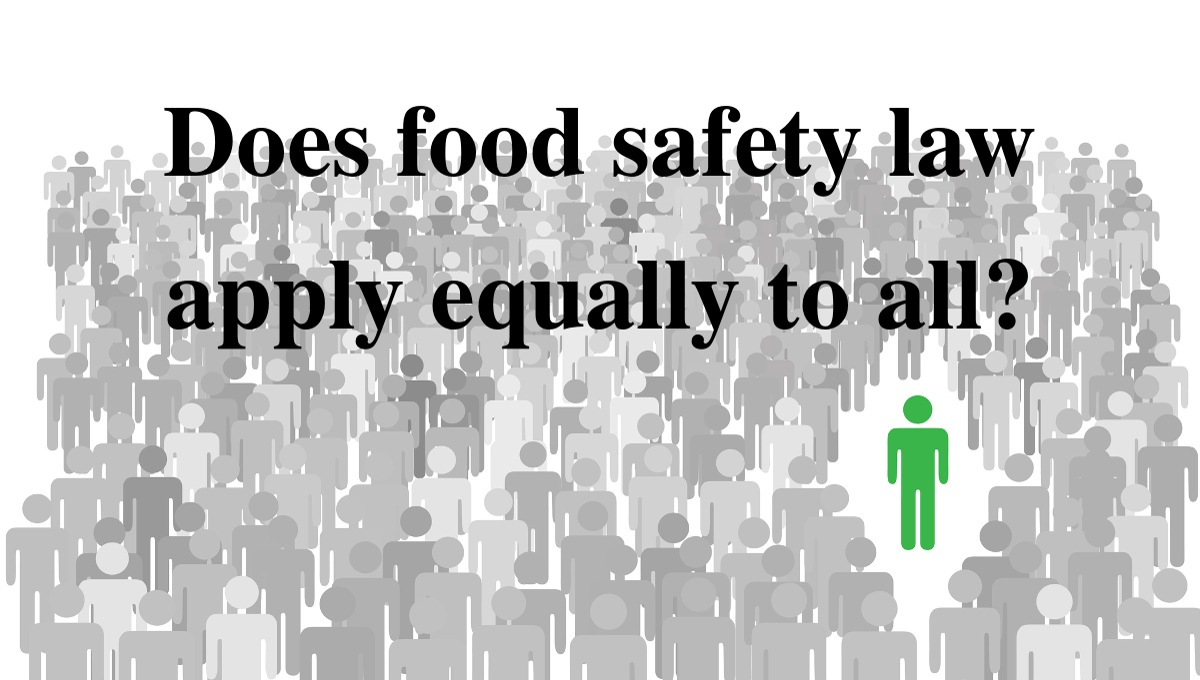 food safety law