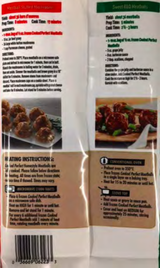 Consumer complaint spurs recall of beef, pork meatballs for undeclared allergens | Food Safety News
