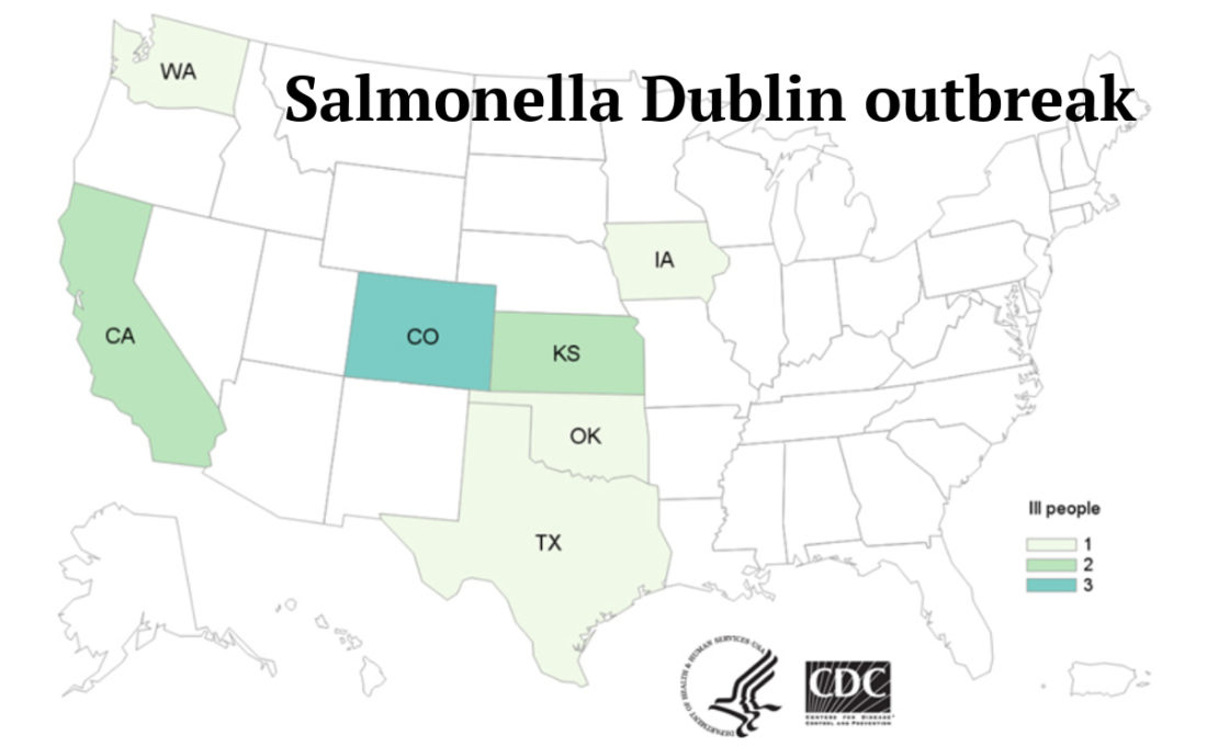 CDC reports another victim in Salmonella outbreak traced to ground beef