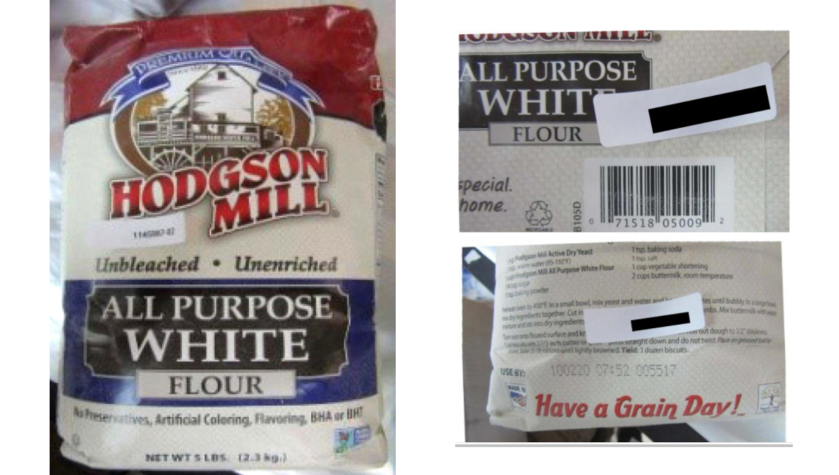 recalled Hodgson Mill flour