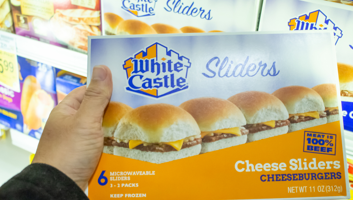 White Castle frozen burgers