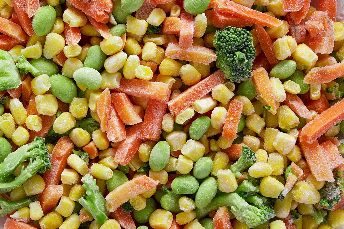 Frozen vegetables