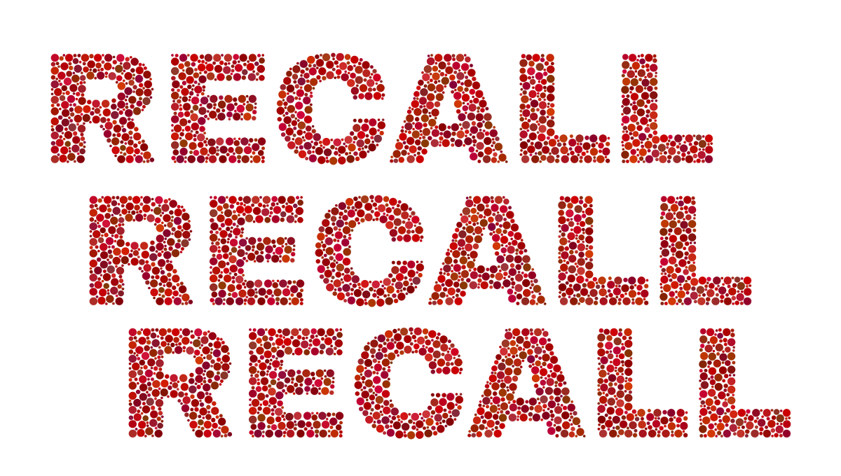 recall graphic