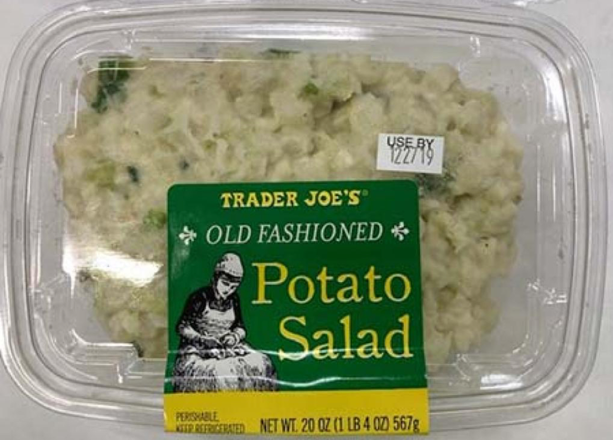 recalled Trader Joes potato salad