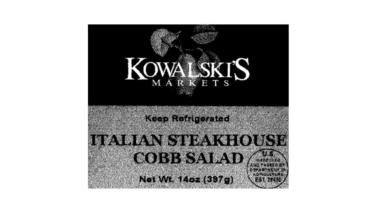 recalled cobb salad