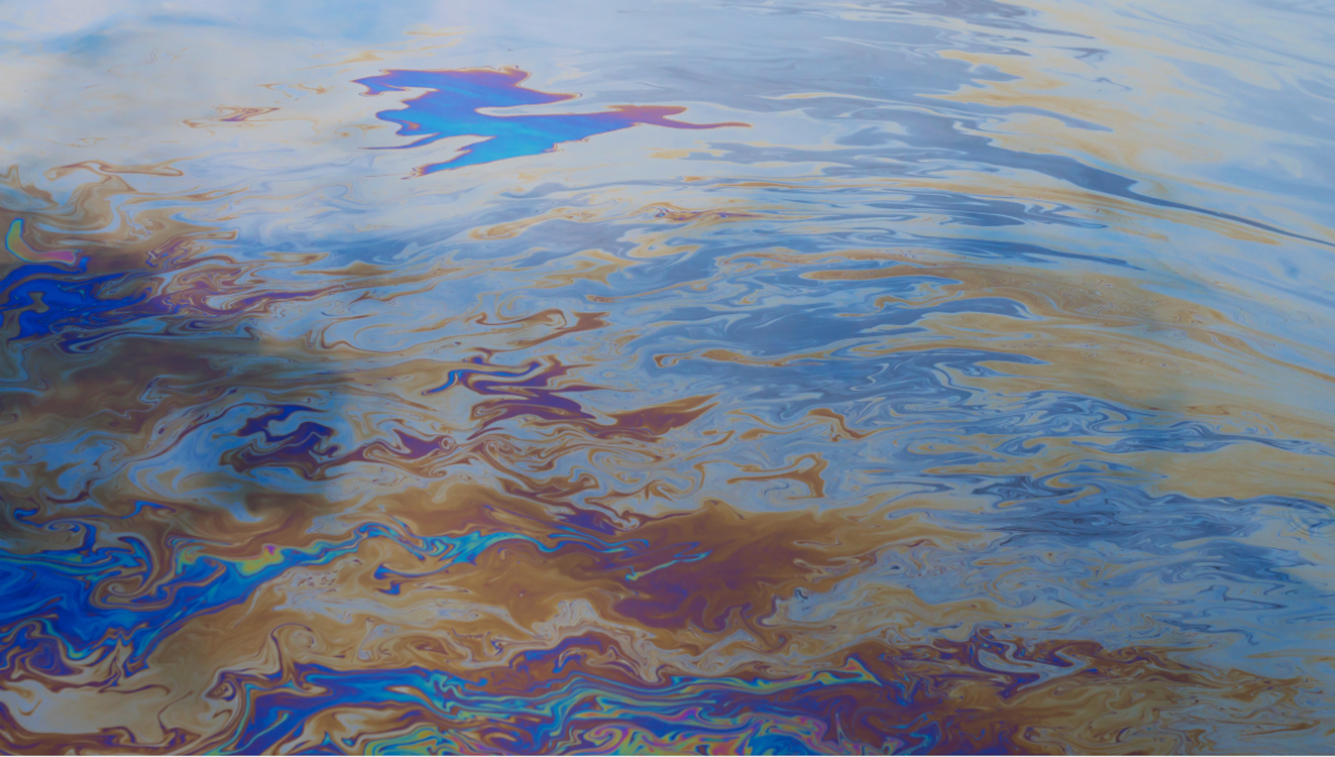 Oil slick