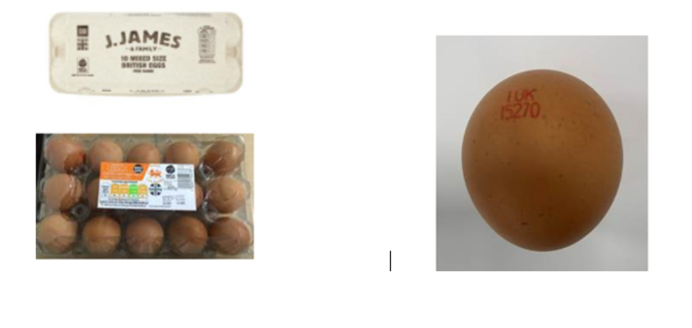 sainsbury's salmonella egg oct 2020