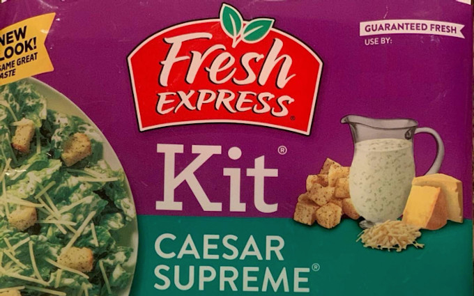 recalled Fresh Express salad kit