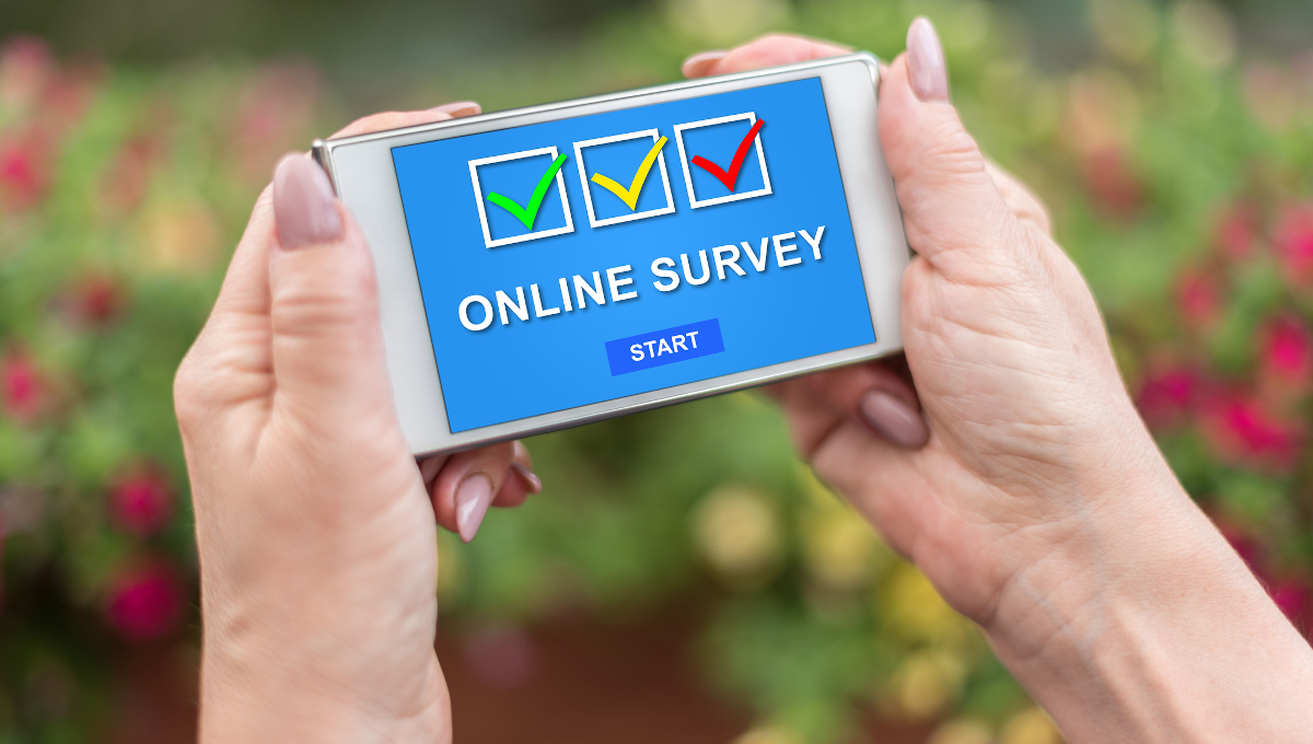 online survey illustration