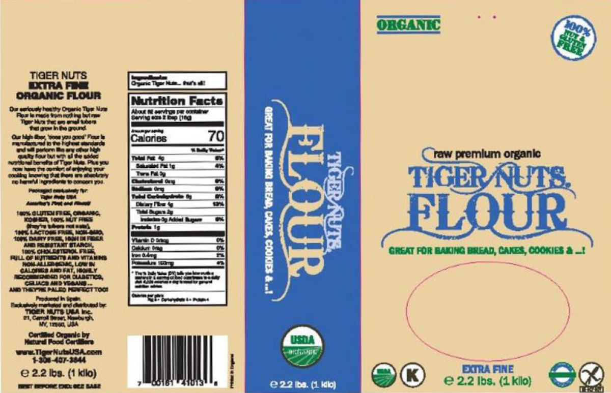 recalled Tiger Nuts flour