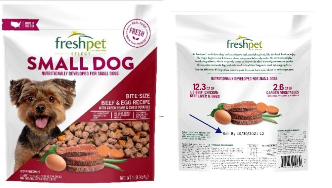 Freshpet recalls certain dog food from Publix, Target for risk of