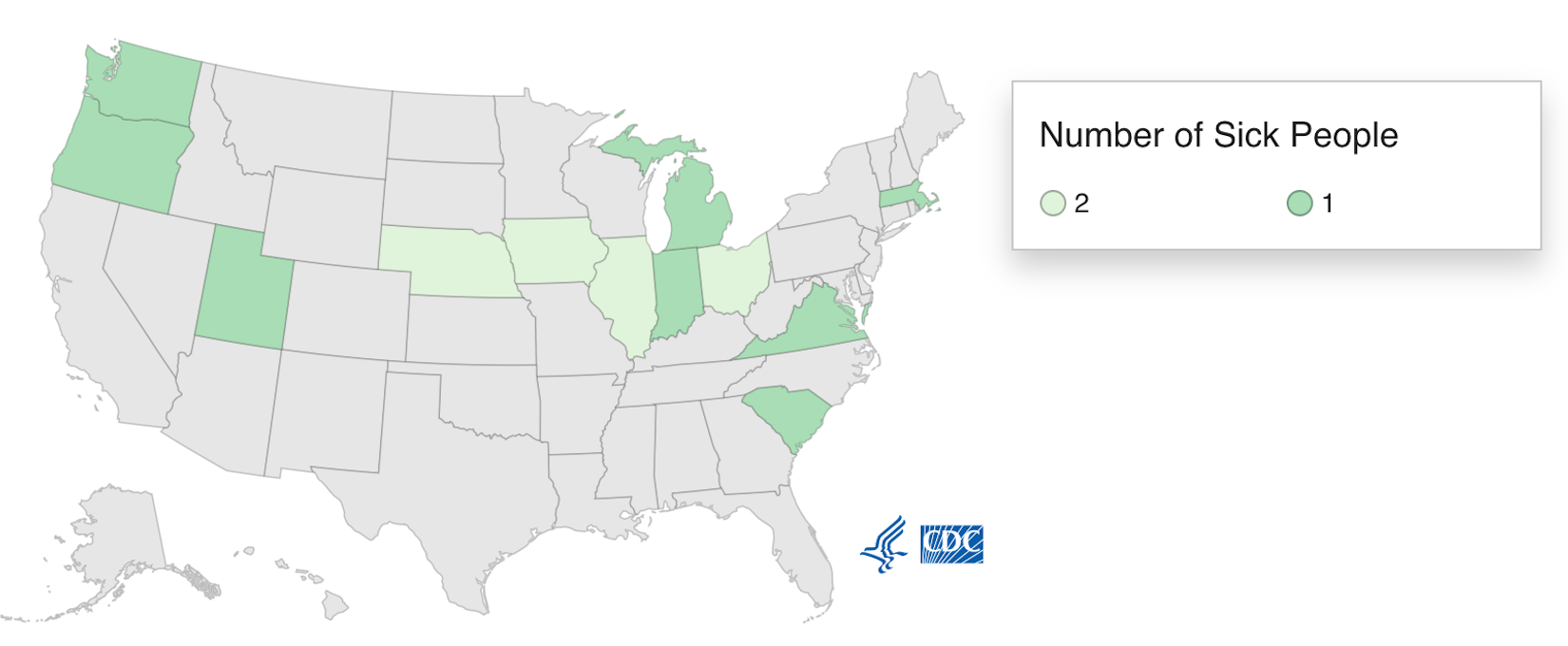 map flour E. coli outbreak