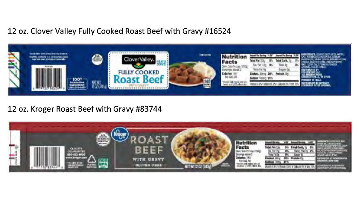 recalled canned beef products