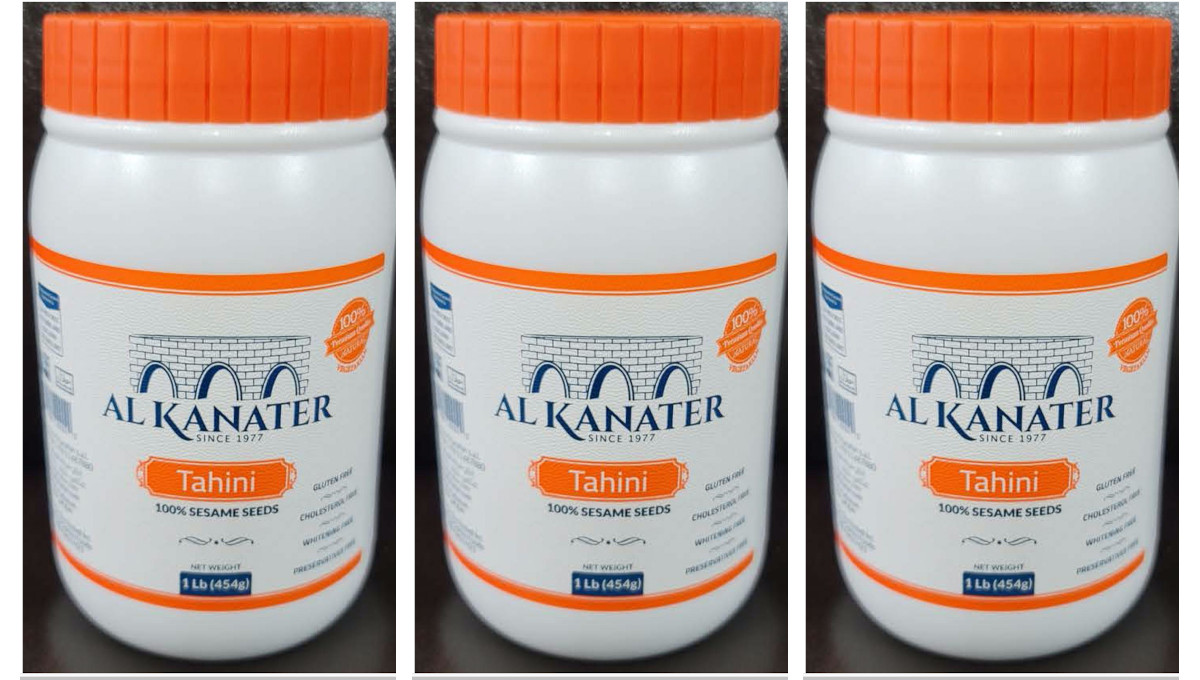 recalled tahini Salmonella