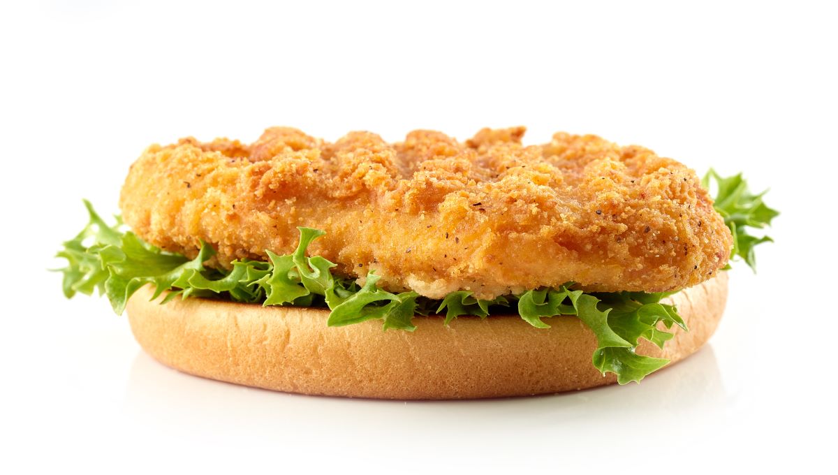 dreamstime_chicken burger meat bun