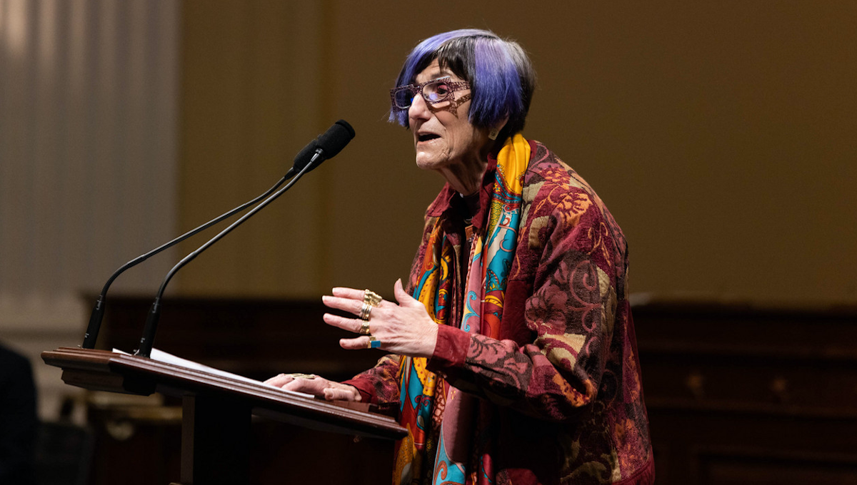 Rosa DeLauro speaks