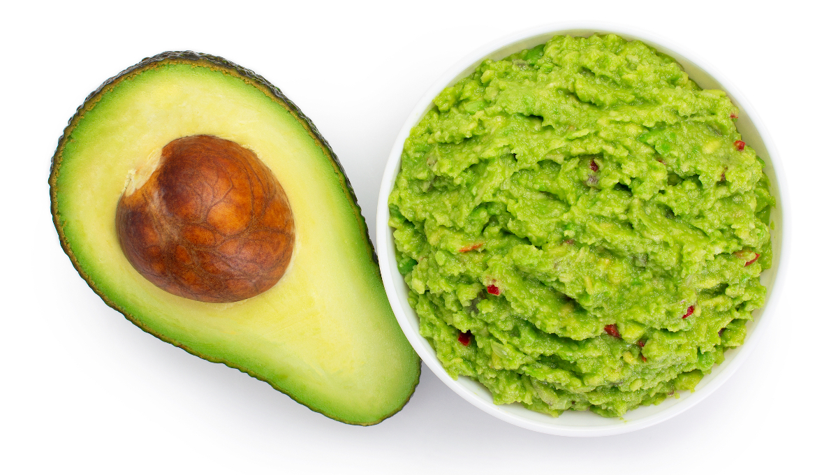 guacamole with avocado