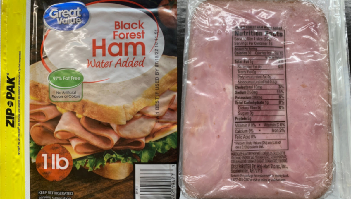 USDA issues public health alert over Walmart ham that was not fully