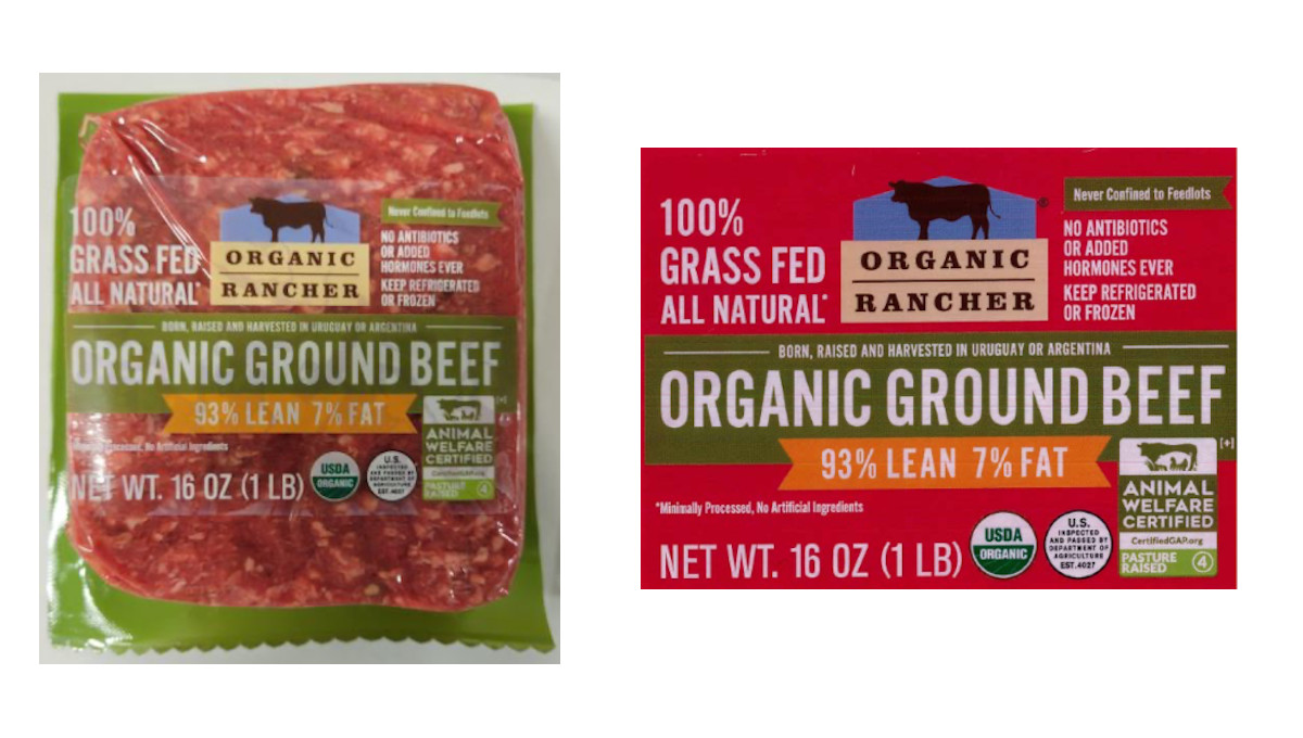 recalled Whole Foods organic ground beef