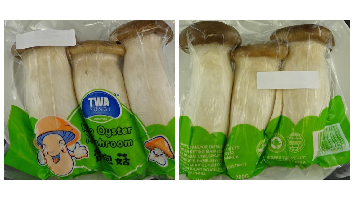 recalled TWA king oyster mushrooms