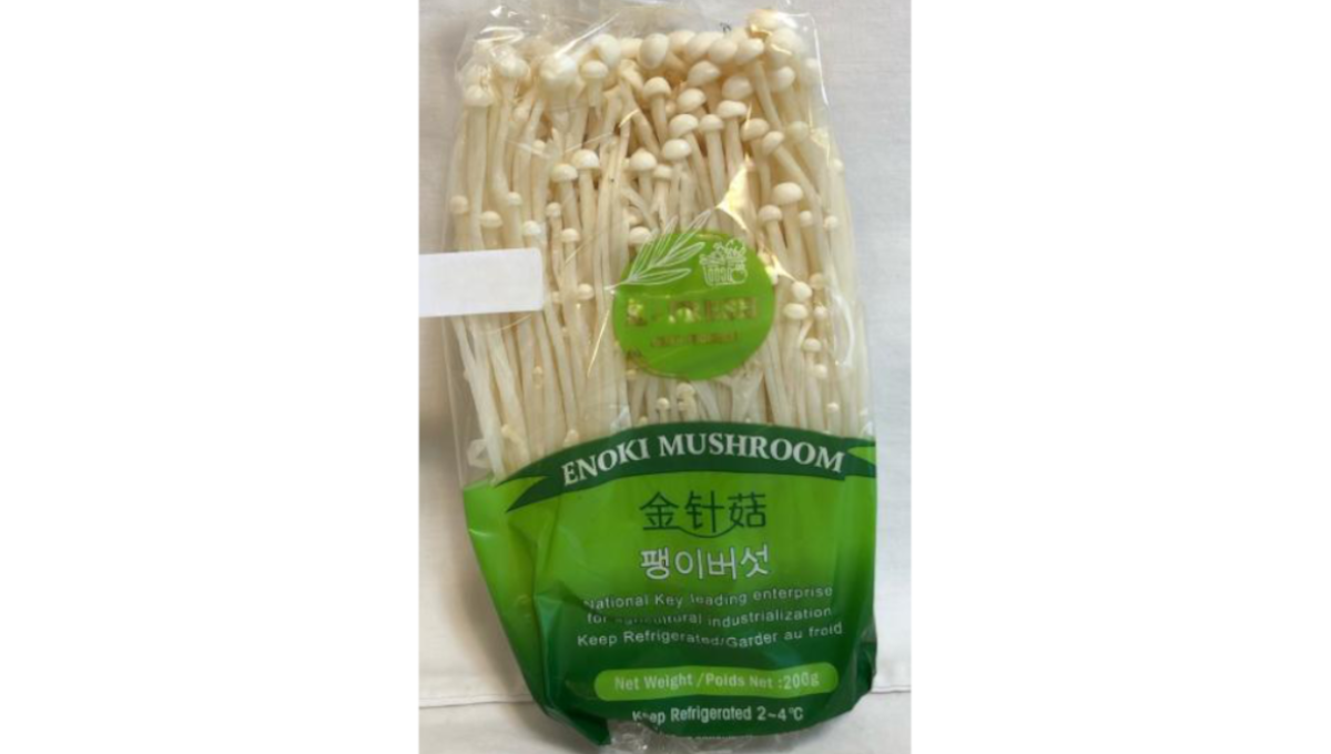 Enoki Mushrooms Recall