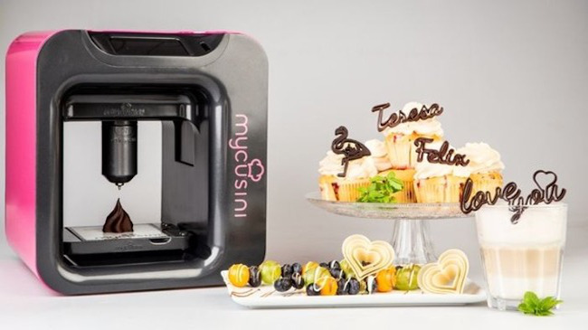 3D food printer cake decorations