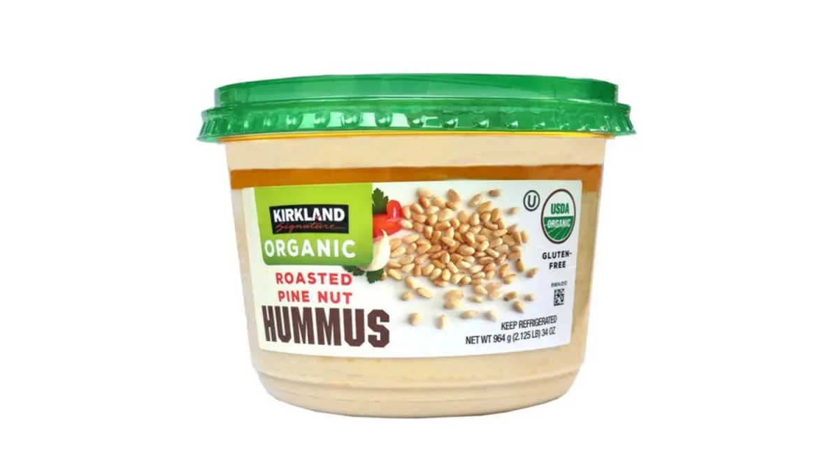 Kirkland Signature brand Pine Nut Hummus