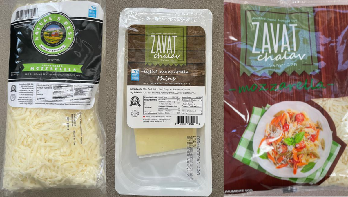 Mozzarella recall