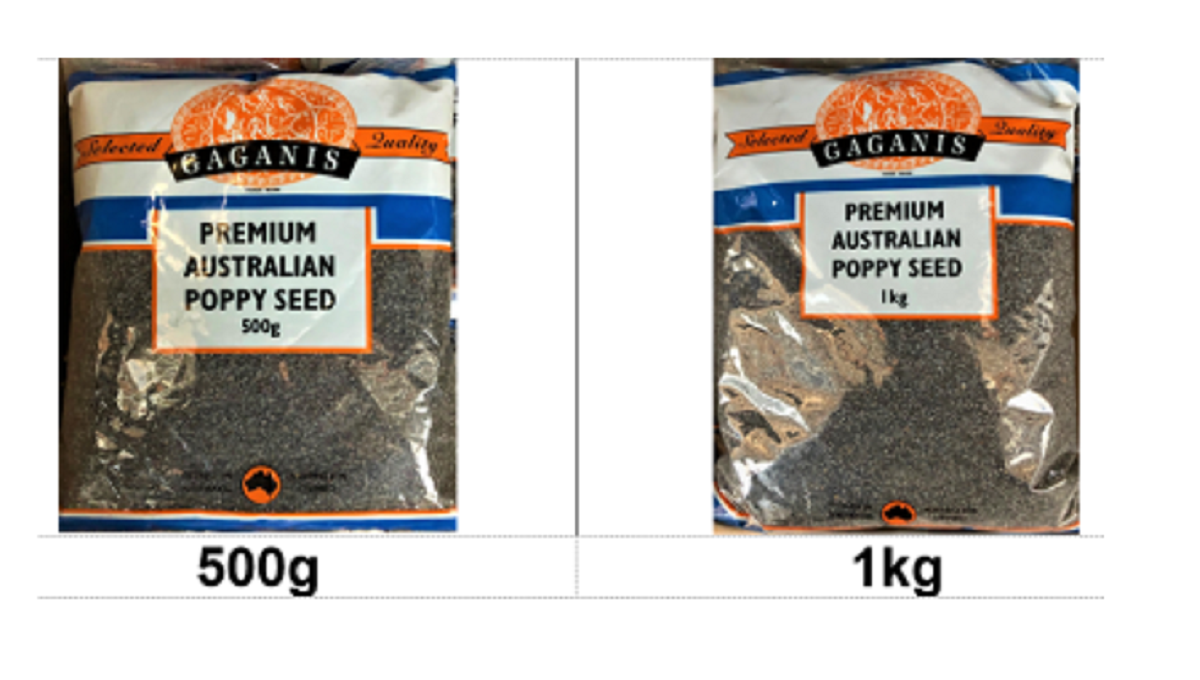 australia poppy seed recall nov 22