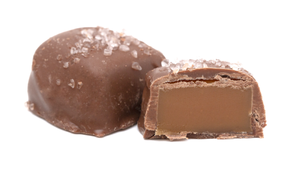 Dark Chocolate Sea Salt Caramels