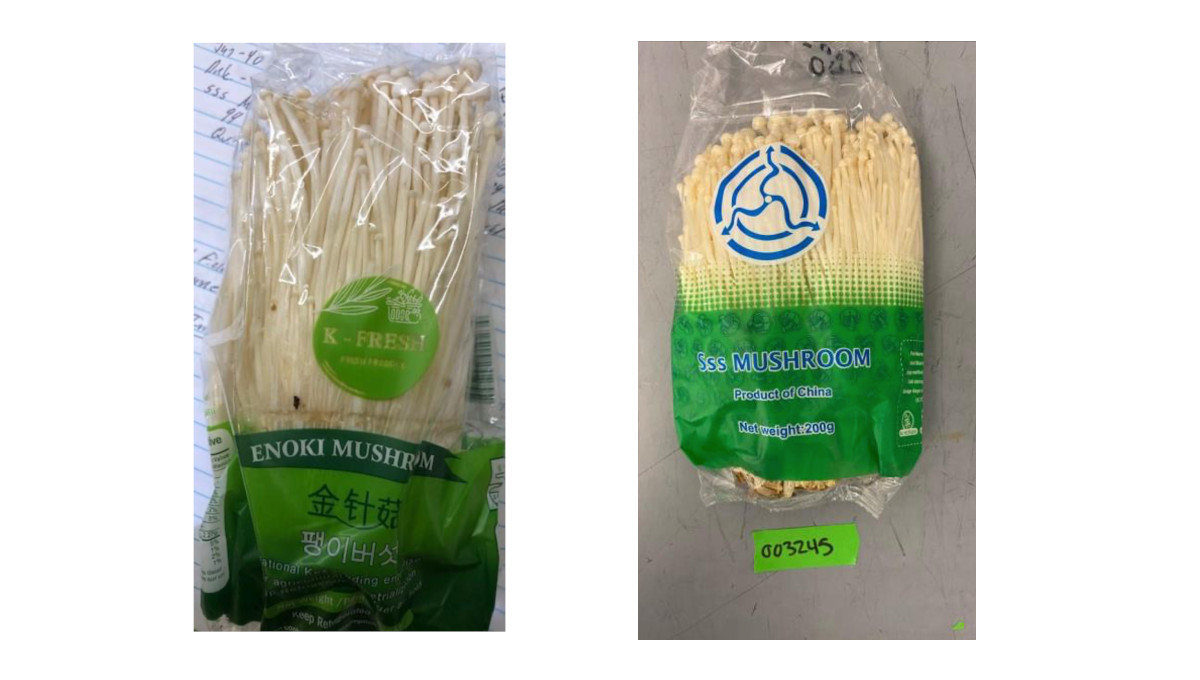 recalled mushrooms enoki