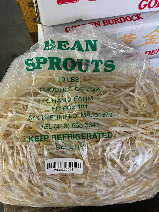 recalled bean sprouts New York