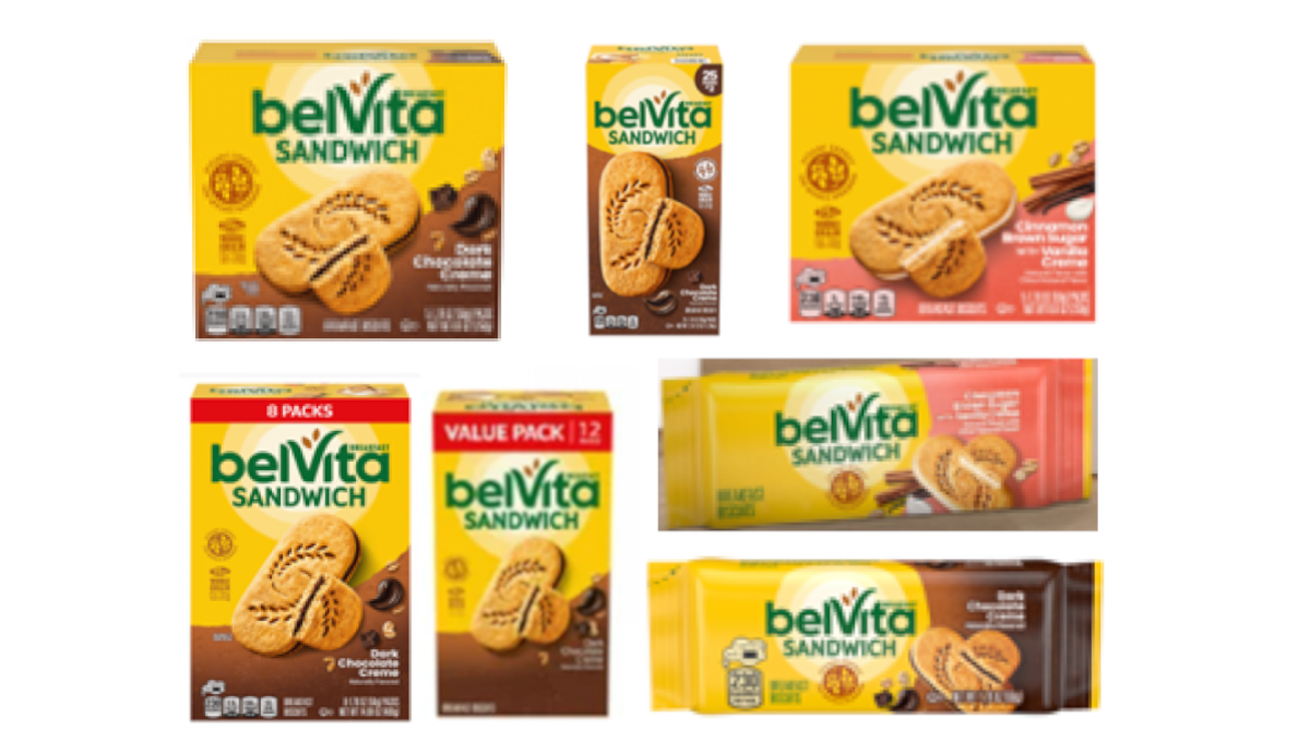 belVita recall: Breakfast sandwiches recalled for peanuts sold at Walmart