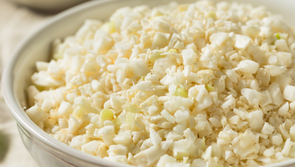 Riced Cauliflower