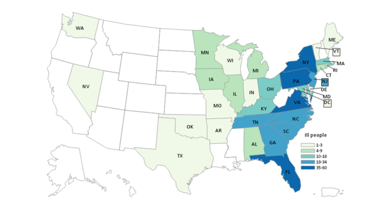 map Salmonella outbreak cucumbers 08-14-24