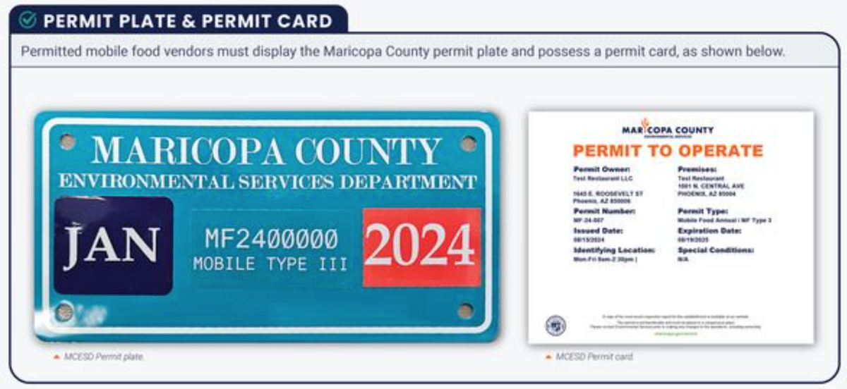 vendor permit Maricopa County