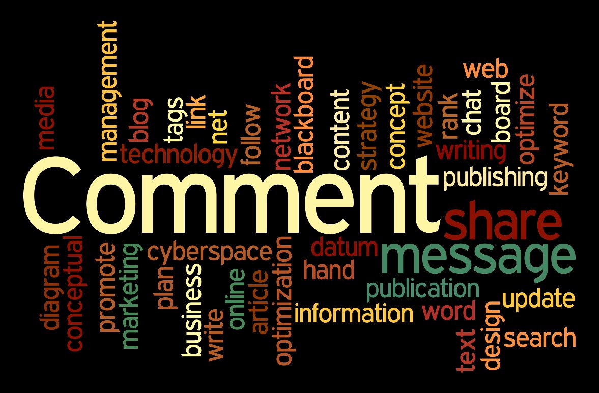 comment