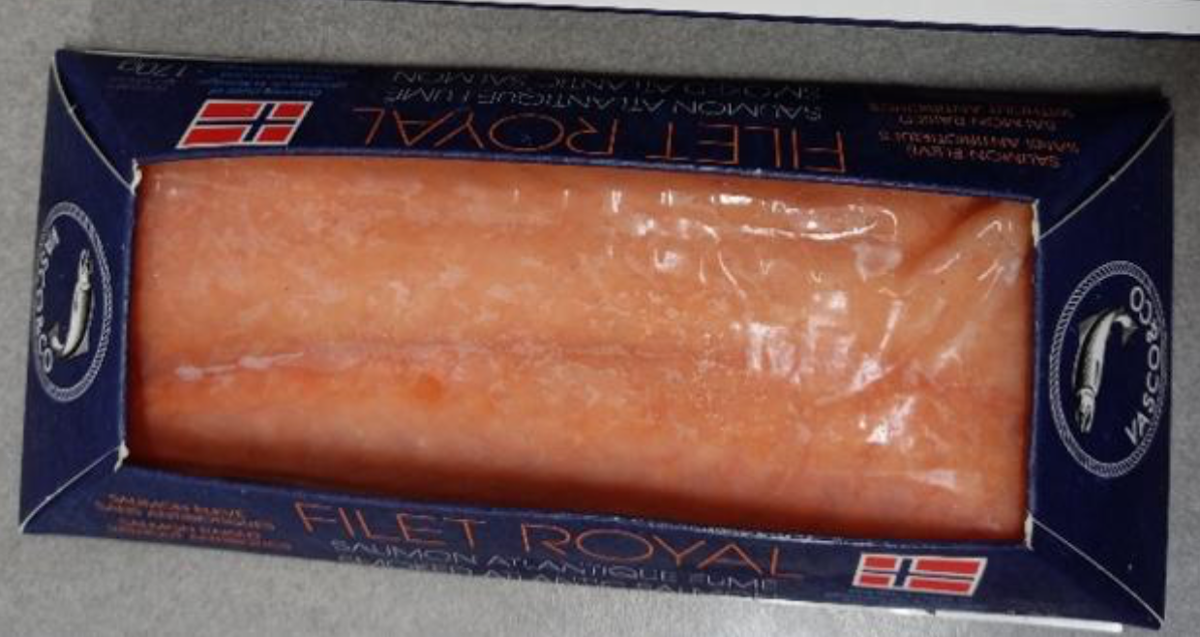 recalled CFIA Royal Filet salmon