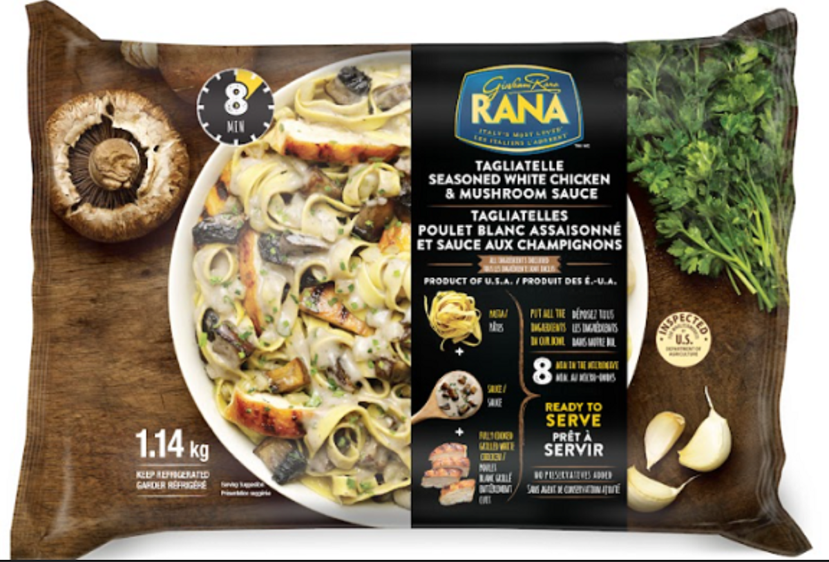 recalled Rana brand chicken sauce CFIA