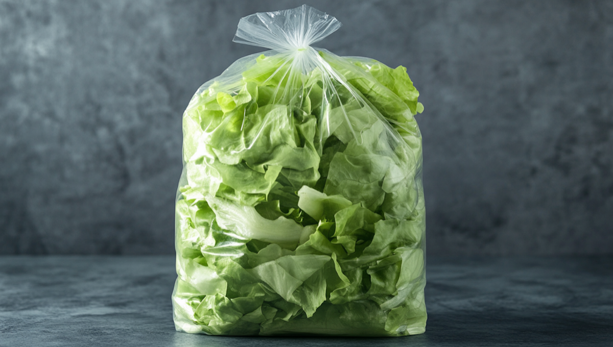 bagged lettuce