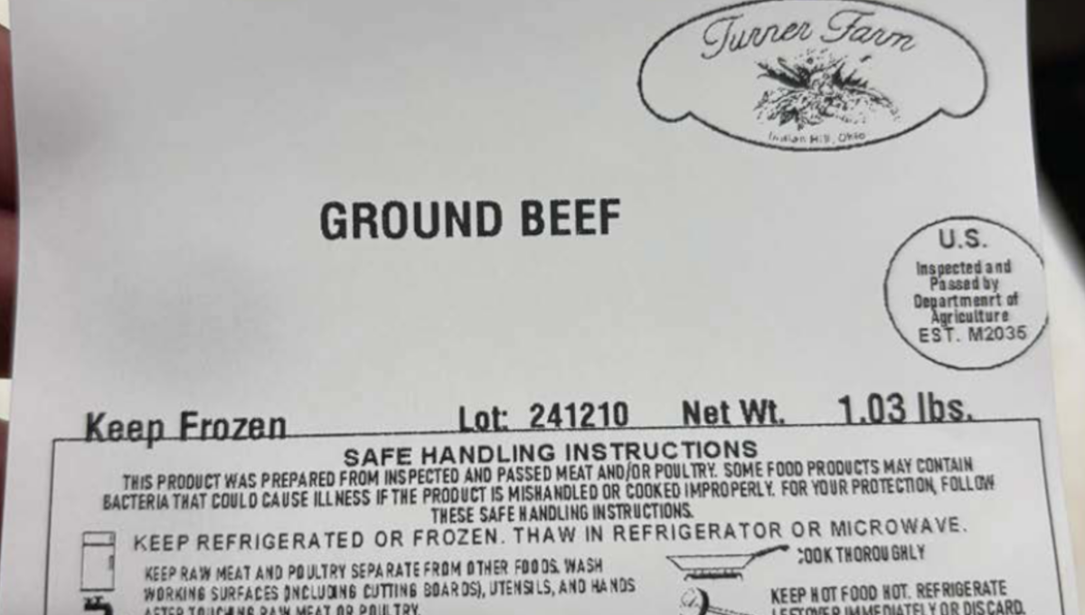 Turner Farm's ground beef
