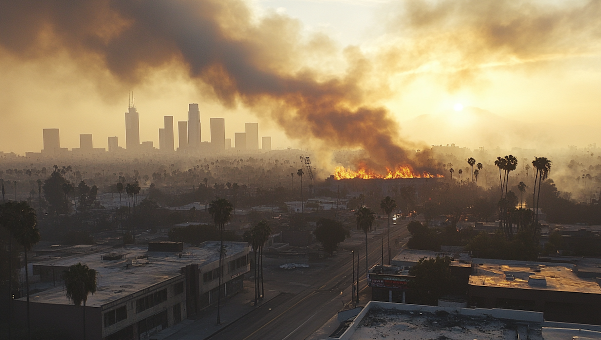 wildfire city