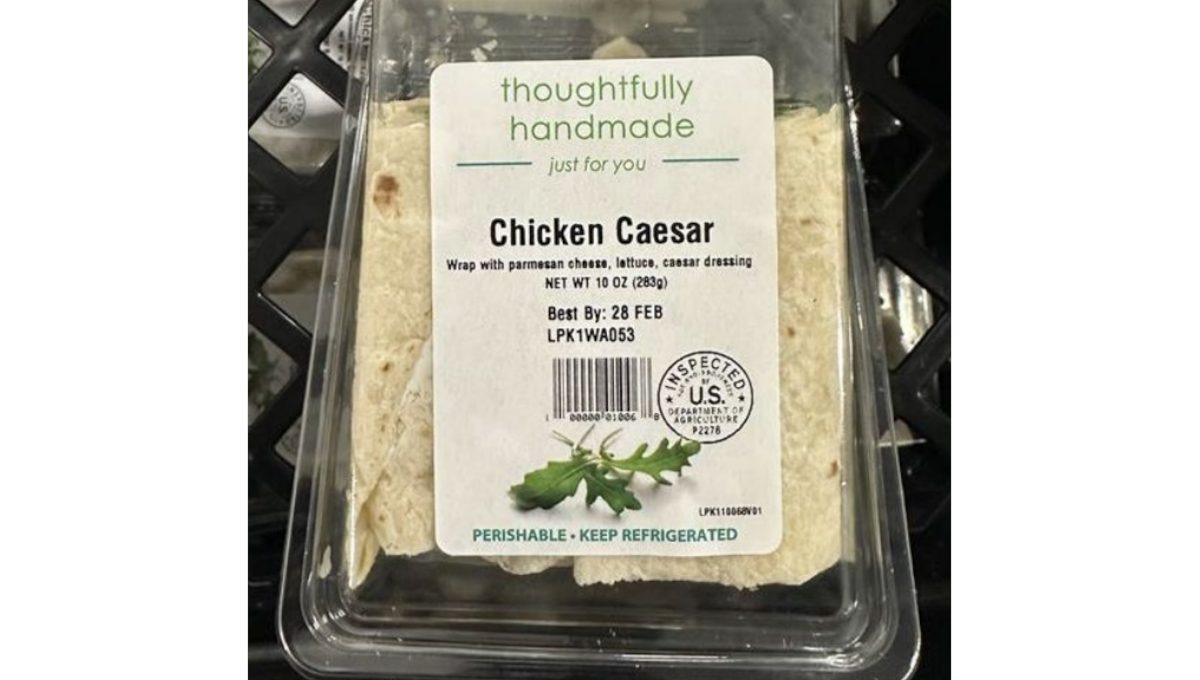 Chicken Caesar recall