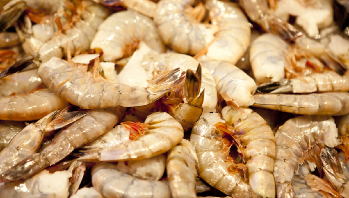Raw shrimp