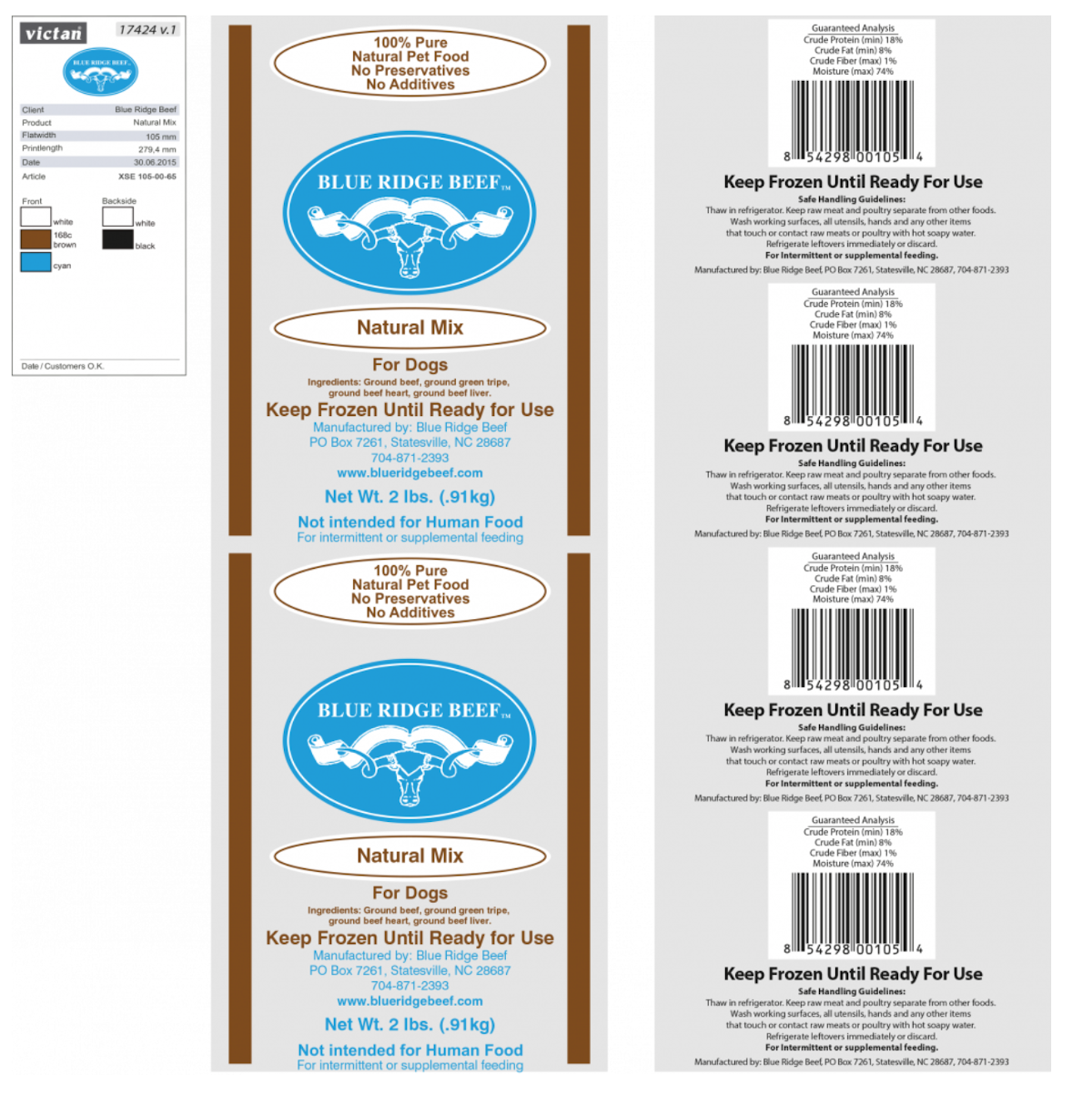 recalled Blue Ridge Beef dog food