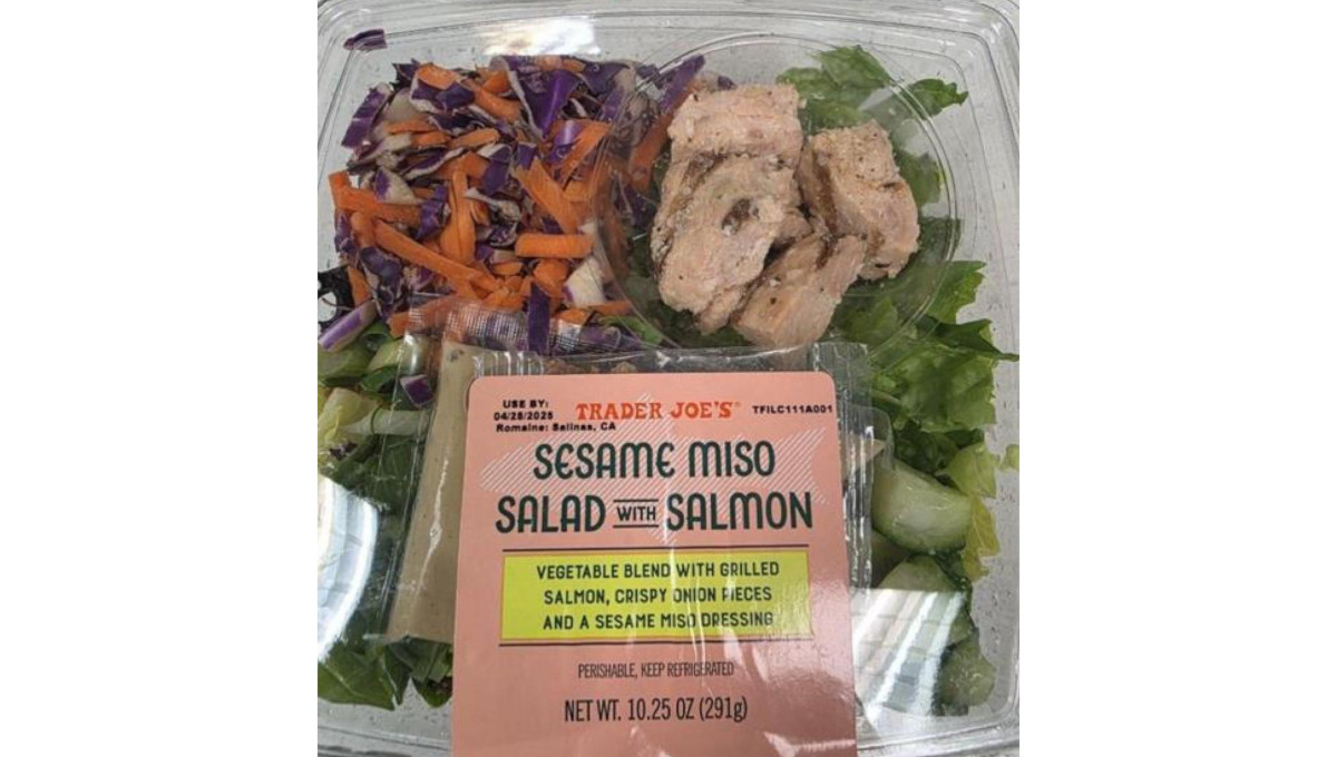 Sesame Miso Salad with Salmon recall