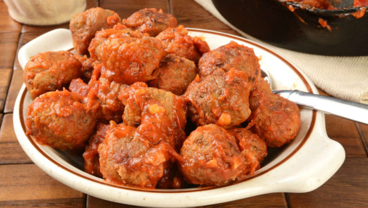 Meatballs and sauce