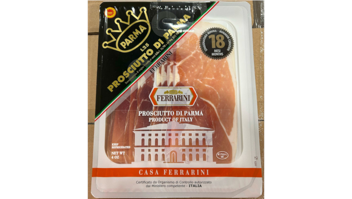 Prosciutto recall